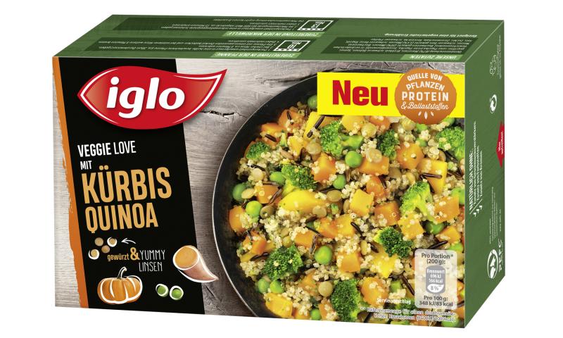 Iglo Veggie Love Kürbis Quinoa mit Linsen online kaufen bei myTime de