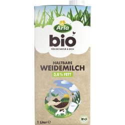 Arla Bio Haltbare Weidemilch 3,8% Fett (1 l)