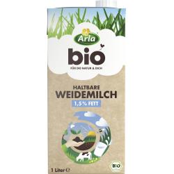 Arla Bio Haltbare Weidemilch 1,5% Fett (1 l)