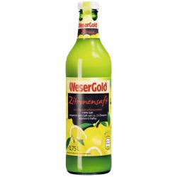 Wesergold Zitronensaft (750 ml)