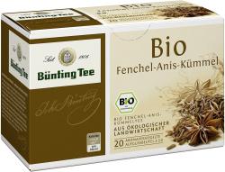 Bünting Tee Bio Fenchel-Anis-Kümmel