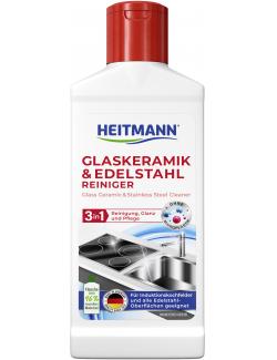 Heitmann Glaskeramik und Edelstahl Reiniger 3in1