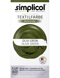 Simplicol Textilfarbe Intensiv Oliv-Grün