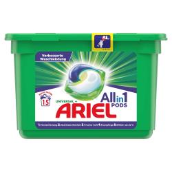 Ariel Waschmittel All-in-1 PODS Universal ? 15 Waschladungen
