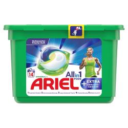 Ariel Waschmittel All-in-1 PODS +EXTRA Geruchsabwehr ? 14 Waschladungen