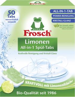 Frosch Limonen All-in-1 Spül-Tabs
