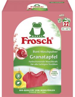 Frosch Buntwaschmittel Pulver Granatapfel