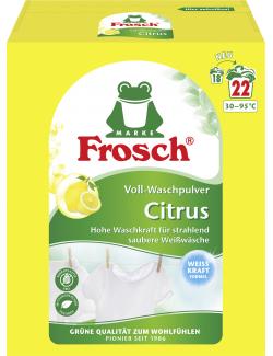 Frosch Vollwaschmittel Pulver Citrus