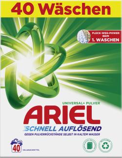Ariel Schnell auflösend Universal+ Pulver