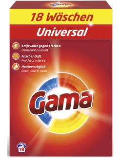 Gama Universal Waschmittel Pulver