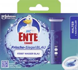 WC Ente Frische-Siegel Blau Azure Lagoo