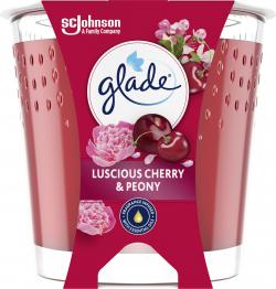 Glade Duftkerze Luscious Cherry & Peony