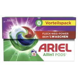 Ariel All-in-1 Pods Color+ Waschmittel Pods 38WL