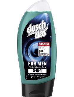 Duschdas For Men 3in1 Duschgel & Shampoo mit markant herbem Zitrusduft