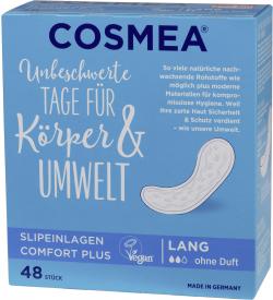 Cosmea Comfort Plus Slipeinlagen lang ohne Duft