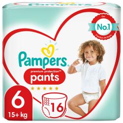 Pampers Premium Protection Pants Größe 6, 15kg+