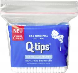 Pelz Q-Tips Pflegestäbchen mit Papierschaft Nachfüllpack