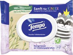 Tempo Feucht Toilettentücher sanft für Kinder