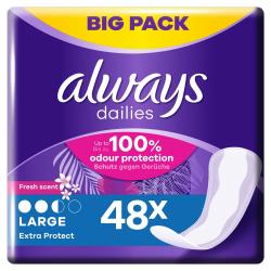 Always Dailies Extra Protect Large Fresh Slipeinlagen