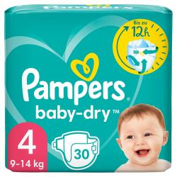 Pampers Baby-Dry Gr. 4, 9kg-14kg
