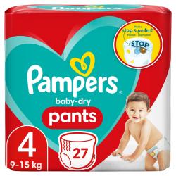 Pampers Baby-Dry Pants Größe 4, 9kg-15kg