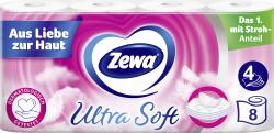 Zewa Toilettenpapier Ultra Soft 4-lagig