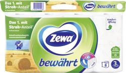 Zewa bewährt Toilettenpapier 3-lagig