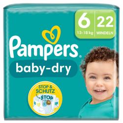 Pampers Baby Dry Gr. 6, 13kg-18kg