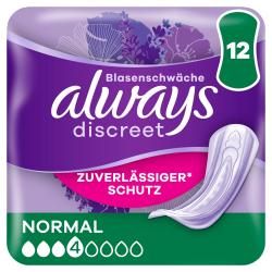 Always Discreet Inkontinenz-Einlagen Normal