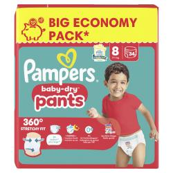 Pampers Baby Dry Pants Gr. 8, 19+kg