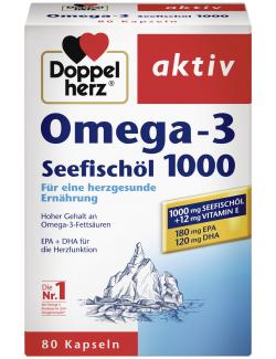 Doppelherz aktiv Omega-3 Seefischöl 1000