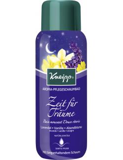 Kneipp Zeit für Träume Aroma-Pflegeschaumbad Lavendel Vanille Abendblume