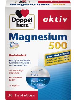 Doppelherz aktiv Magnesium 500