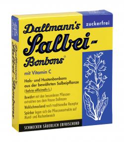 Dallmann's Salbei Bonbons mit Vitamin C zuckerfrei