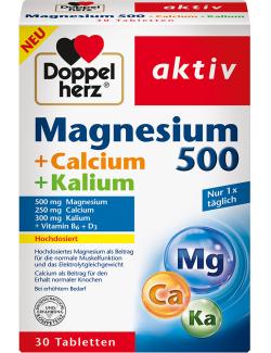 Doppelherz aktiv Magnesium 500 + Calcium + Kalium