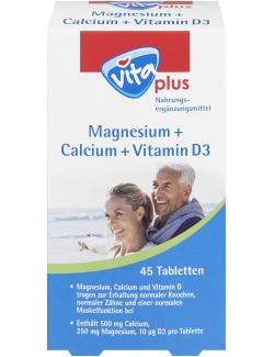 Vita plus Magnesium + Calcium + Vitamin D3