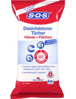 SOS Desinfektionstücher