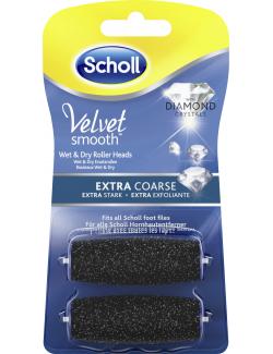 Scholl Velvet Smooth Wet & Dry Ersatzrollen extra stark