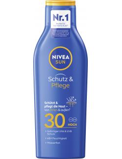 Nivea Sun Schutz & Pflege Sonnenmilch LSF 30