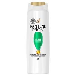 Pantene Pro-V Glatt & Seidig Shampoo, Pro-V Formel + Antioxidantien, Für widerspenstiges Haar