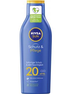 Nivea Sun Schutz und Pflege Sonnenmilch LSF 20