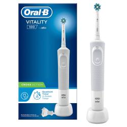 Oral-B Vitality 100 Cross Action Elektrische Zahnbürste weiß