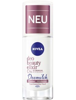 Nivea Deo Beauty Elixir 0% Deomilch Roll-On