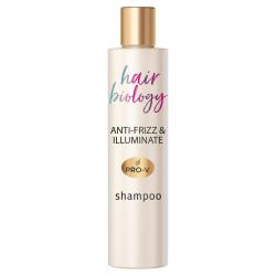 Hair Biology Anti-Frizz & Illuminate Shampoo, Für Widerspenstiges Oder Trockenes Und Coloriertes Haar