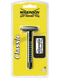 Wilkinson Sword Classic Apparat 5 Klingen