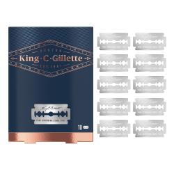 King C. Gillette Double Edge Safety Razor Blades; Doppelklingen für Rasierhobel