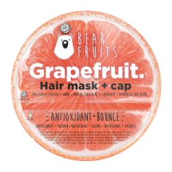 Bear Fruits Grapefruit Antioxidans + Volumen Haarmaske mit Haube