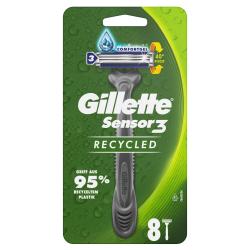 Gillette Sensor3 Recycled 3-Klingen-Einwegrasierer