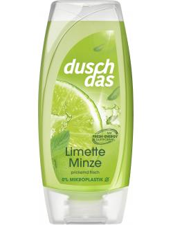 Duschdas Duschgel Limette Minze