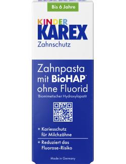 KAREX KINDER Zahnpasta 2- 6 Jahre Ohne Fluorid